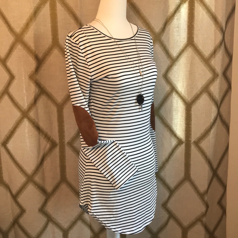 Striped Long Sleeve Tunic